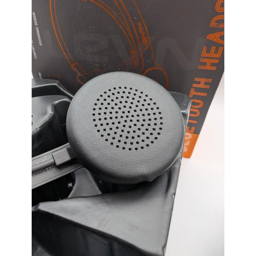 LEVN Bluetooth 5.0 Headset Wireless Headset with Microphone AI Noise Cancel
